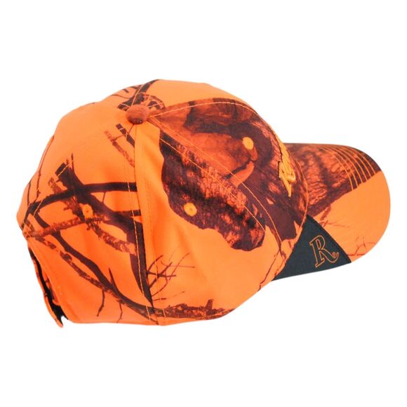 Remington Orange Mossy Oak Camo Embroidered Cap Hat - Picture 6 of 7